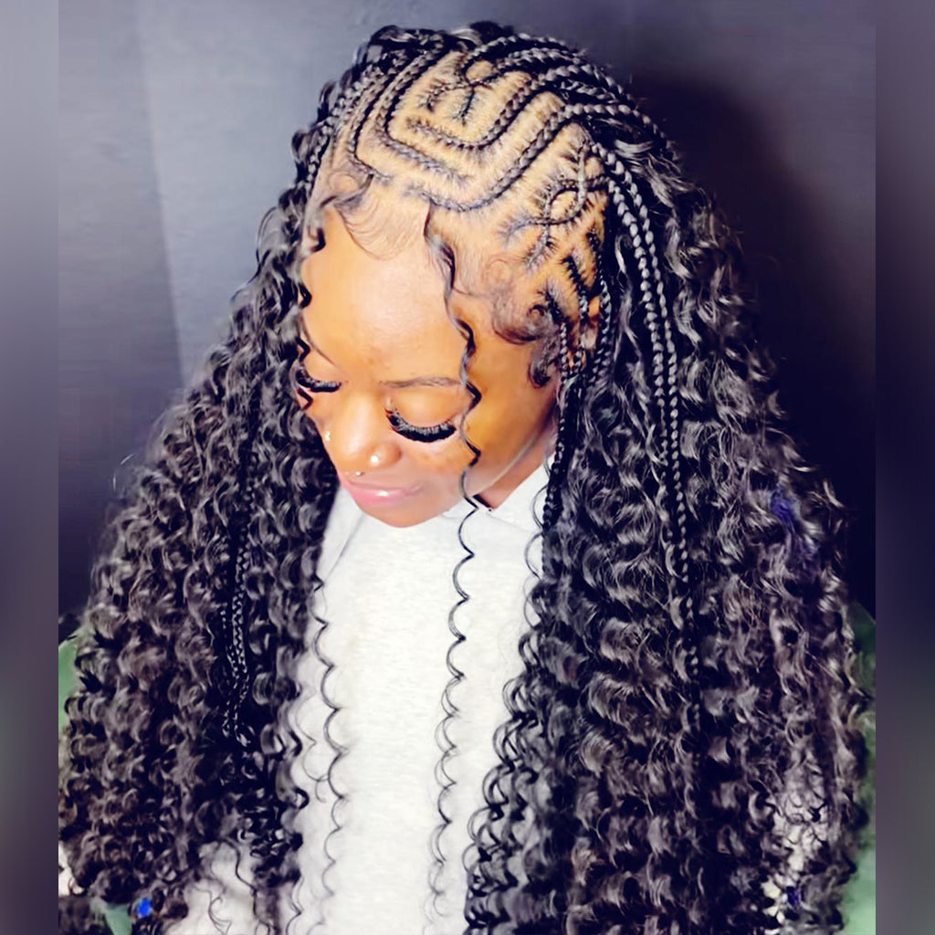 Half Braids/Half Sew In ($140) – Embellishedhaircollection