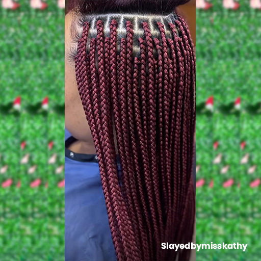 Small box braids
