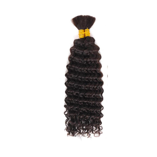 Human Hair bohemian bundle for braids  16’